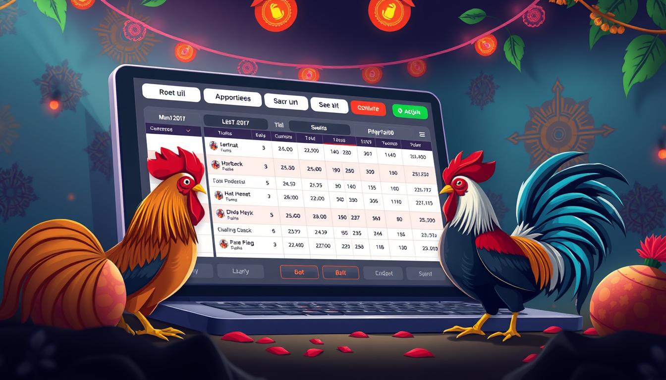 Panduan taruhan judi sabung ayam online